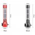 10 In 1 Multi Function Flash Light  USB Rechargeable Solar Powered Flashlight With Glass Breaker Seatbelt Cutter  7 Modes Flashlight Camping Lights red