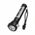 10 In 1 Multi Function Flash Light  USB Rechargeable Solar Powered Flashlight With Glass Breaker Seatbelt Cutter  7 Modes Flashlight Camping Lights black