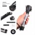 10 In 1 Multi Function Flash Light  USB Rechargeable Solar Powered Flashlight With Glass Breaker Seatbelt Cutter  7 Modes Flashlight Camping Lights black