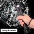 10 In 1 Multi Function Flash Light  USB Rechargeable Solar Powered Flashlight With Glass Breaker Seatbelt Cutter  7 Modes Flashlight Camping Lights red