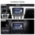 10 Inch Android 11 Car Player Bluetooth Hands free HD Touch Screen Gps Radio Reversing Display with 4 Lights