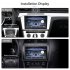 10 Inch Android 11 Car Player Bluetooth Hands free HD Touch Screen Gps Radio Reversing Display with 12 Lights