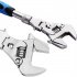 10 Inch Flexhead Adjustable Wrench  5 in 1 Ratcheting Wrenches With 180 Degree Rotating Head  45   Steel Adjustable Spanner Tool As shown