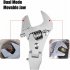 10 Inch Flexhead Adjustable Wrench  5 in 1 Ratcheting Wrenches With 180 Degree Rotating Head  45   Steel Adjustable Spanner Tool As shown