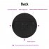 10 Inch Led Round Digital Wall Clock with Remote Control 10 Levels Brightness Alarm Clock Black