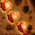 10 LED Christmas Decoration String Lights Battery Operated Christmas Decorative Lights For Indoor Outdoor Decor 1 5m Santa Claus
