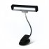 10 Led Portable Flexible Music  Score  Light Guitar Piano Light Clip on For Music Stand Eye Protection Saving Energy Smart Dimming Light As shown