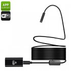 10 Meter WiFi endoscope with built in 600mAh battery allows you to reach places where normal cameras  don t fit  IP67 waterproof can be used in any environment 