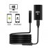 10 Meter WiFi endoscope with built in 600mAh battery allows you to reach places where normal cameras  don t fit  IP67 waterproof can be used in any environment 