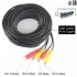 10 Meters Powered RCA AV Video  12V DC CCTV Extension Cable