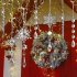 10 PCs Christmas Tree Decoration Crystal Ornaments Hanging Acrylic Snowflake Icicle Ornaments For Christmas Tree Winter New Year Party as shown in the picture