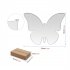 10 Pack DIY Acrylic Sign Blank Sheet Signs Blank Sheet With Wooden 10pcs Stands Holders Wedding Table Numbers For Events Parties Centerpieces Decoration Large  
