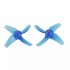 10 Pairs KINGKONG LDARC 48mm 4 blade 1 5mm Hole Propeller for TINY GT7 GT8 2019 V2 FPV Racing Drone as shown