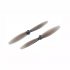 10 Pairs KINGKONG LDARC 65mm 1 5mm Hole 2 blade Toopick Propeller for RC Drone FPV Racing black