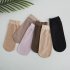 10 Pairs Women Ankle High Sheer Socks Breathable Sweat absorbing Solid Color Hosiery Socks For Summer light skin color One size