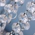 10 Pcs Set Clear Christmas Acrylic Crystal Hanging Pandent for Xmas Tree Wedding Decoration