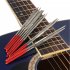 10 Pcs Set Guitar Fret Nut Saddle Slot Pickguard Grinding File Set Guitar Repair Tool  10pcs set