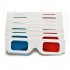10 Pcs Universal Paper 3D Glasses View Anaglyph Red Blue 3D Glasses for Movie Video