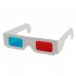 10 Pcs Universal Paper 3D Glasses View Anaglyph Red Blue 3D Glasses for Movie Video