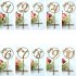10 Pcs Wedding Table Numbers 12x5 8 Inch Wooden Table Number For Wedding Reception Party Restaurant Graduation Ceremony  1 10  Number