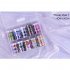 10 Rolls box Nail Foil Set Nail Sticker Decals Complete Wraps Manicure DIY Nail Art Stickers D style star paper set