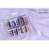 10 Rolls box Nail Foil Set Nail Sticker Decals Complete Wraps Manicure DIY Nail Art Stickers D style star paper set