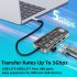 10 in 1 USB C Hub with Ethernet Adapter 4k 30hz HD Multimedia Interface Vga USB C USB 3 0 USB 2 0 SD TF Card Reader