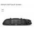 10 inch Driving Recorder Dual Camera Dashcam Full HD Touch Screen Driving Recorder Car Camera DVRs K62