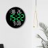 10 inch Led Digital Alarm Clock 2 color Creative Large Screen Electronic Clock Green and White