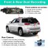 10 inch Streaming Media Rearview Mirror Recorder 1080p Hd Night Vision Dual Lens 2 5d Full Screen Reversing Recorder black