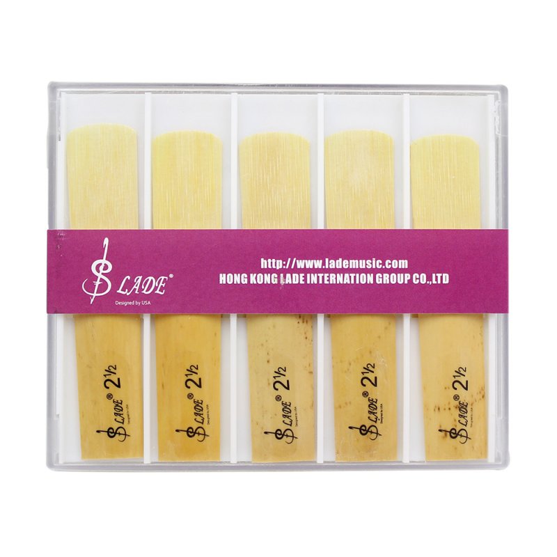10 pcs Tenor bB Saxophone Reeds 2-1/2 Bamboo Sax Reed Strength 2.5 Musical Instrument Parts & Accessories Tenor