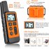 100 1 Dog Shock Collar 500m Dog Training Collar with Remote Rechargeable E Collar Orange