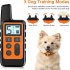100 1 Dog Shock Collar 500m Dog Training Collar with Remote Rechargeable E Collar Orange