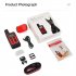 100 1 Dog Shock Collar 500m Dog Training Collar with Remote Rechargeable E Collar Orange