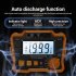 100 1000v Aneng Digital Megohm Meter High precision High Pressure Indicator Insulation Resistance Tester MH10 orange