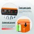 100 1000v Aneng Digital Megohm Meter High precision High Pressure Indicator Insulation Resistance Tester MH10 orange