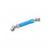 100 145mm Duty Metal Universal Driven Dogbone Drive Shaft for RC Car 1 10 Rock Crawler Truck Hop Up Accessories blue
