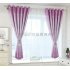 100 200cm Blackout Curtain Cloud Print Perforated Drapes for Home Bedroom Balcony Decoration Pink 100 200cm  W H 
