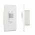 100 240V Auto On off Motion Sensor Switch Infrared Pir Occupancy Vacancy Wall Lamp With Power Indicator Functions US Sensor Switch 100 240V