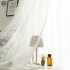 100 250cm White Tulle Window Curtain for Living Room Balcony Decoration white 100   250cm