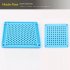 100 Holes Capsule Filling Machine Tray Kit Pill Counting Tray Boost Your Work Efficiency For Pills Tablets blue