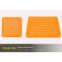 100 Holes Manual Capsule Filling Board Machine With Powder Baffle 100 Positions Herbal Powder Filler DIY Maker 2  blue