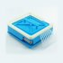 100 Holes Manual Capsule Filling Board Machine With Powder Baffle 100 Positions Herbal Powder Filler DIY Maker 2  blue