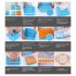 100 Holes Manual Capsule Filling Board Machine With Powder Baffle 100 Positions Herbal Powder Filler DIY Maker 2  blue