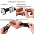 100 Led Uv Ultraviolet  Flashlight  Waterproof O Ring Fluorescent 395nm Inspection Lamp  For Forged Passport Driving License Detector Black