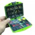 100 Pcs 24 Kinds Fishing Tackle Kit Box Multifunctional Fishing Gear Accessories with Tackle Box