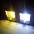 100 lumens LED outdoor Security light with solar panel charger and 1000mAh battery is great for lighting up pathways  patios and gardens