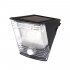 100 lumens LED outdoor Security light with solar panel charger and 1000mAh battery is great for lighting up pathways  patios and gardens