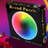 1000 pcs set Colorful Rainbow Round Geometrical Photo Puzzle Adult Kids DIY Educational Reduce Stress Toy Jigsaw Puzzle Paper