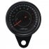 1000 rpm Universal Motorcycle Tachometer Led Screen Dc 12v Meter Gauge 13k Speedometer For Honda Yamaha Suzuki black